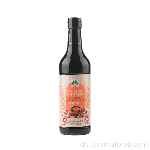 500ml Glasflasche Dark Soy Sauce